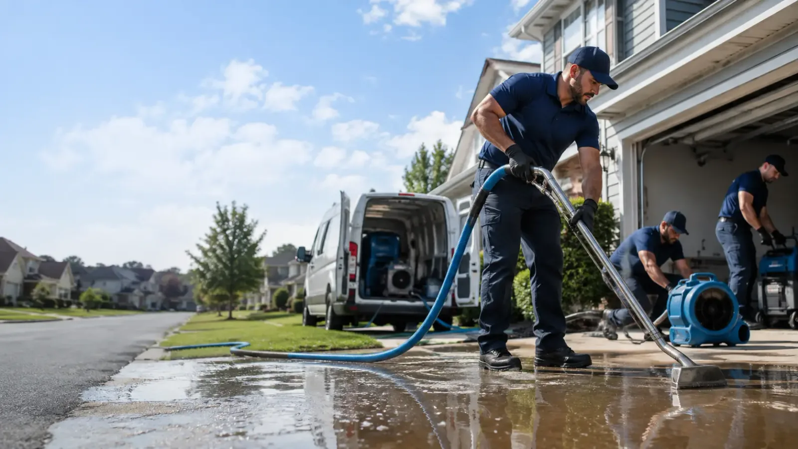Flood Damage Restoration in Canyon Dam, CA